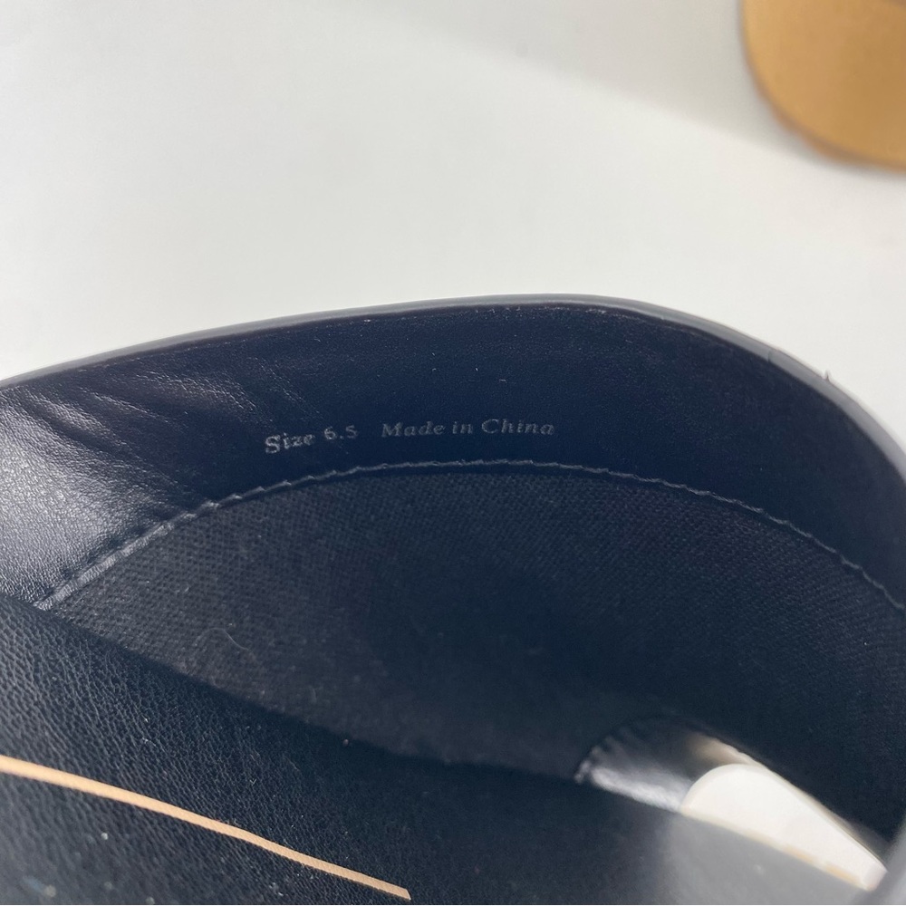 Dolce Vita Darcel Black Platform Sandals - Picture 6 of 8